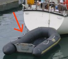 Beiboot zur Segelyacht