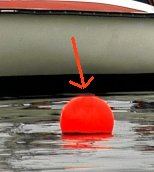 Boje im Wasser
