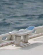 Klampe auf Segelyacht
